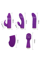 Vibrators 4-in-1 komplekts