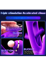 Daudzfunkcionāls vibrators ar stimulācijas funkciju