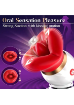 Vibrators Lūpas ar mēli