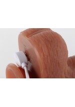 Reālistisks vibrators ar tālvadības pulti, liels