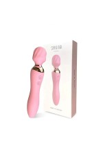2-in-1 vibrators ar masāžas galviņu