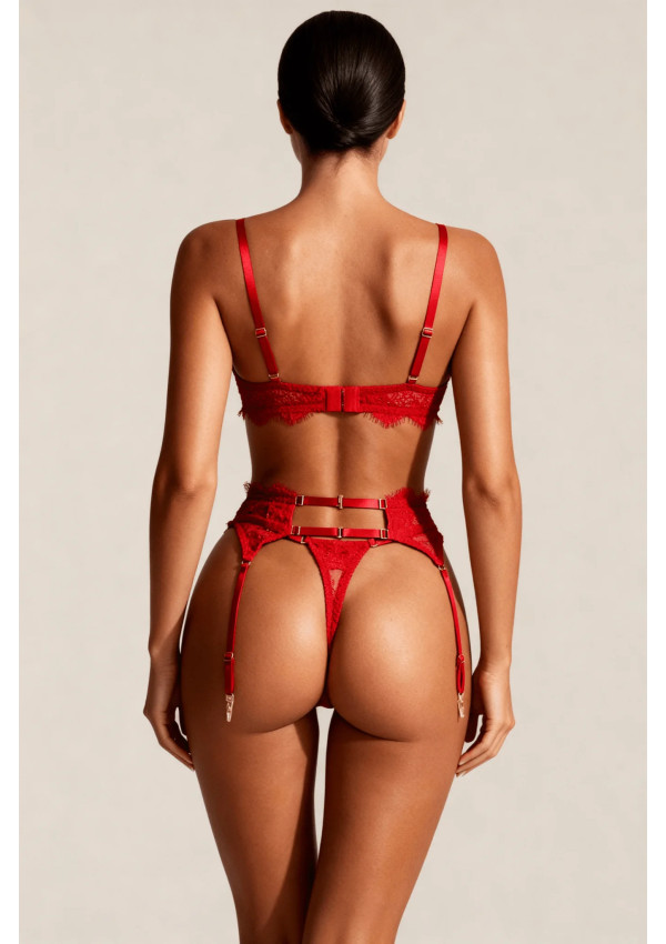 Apakšveļas komplekts Miss red