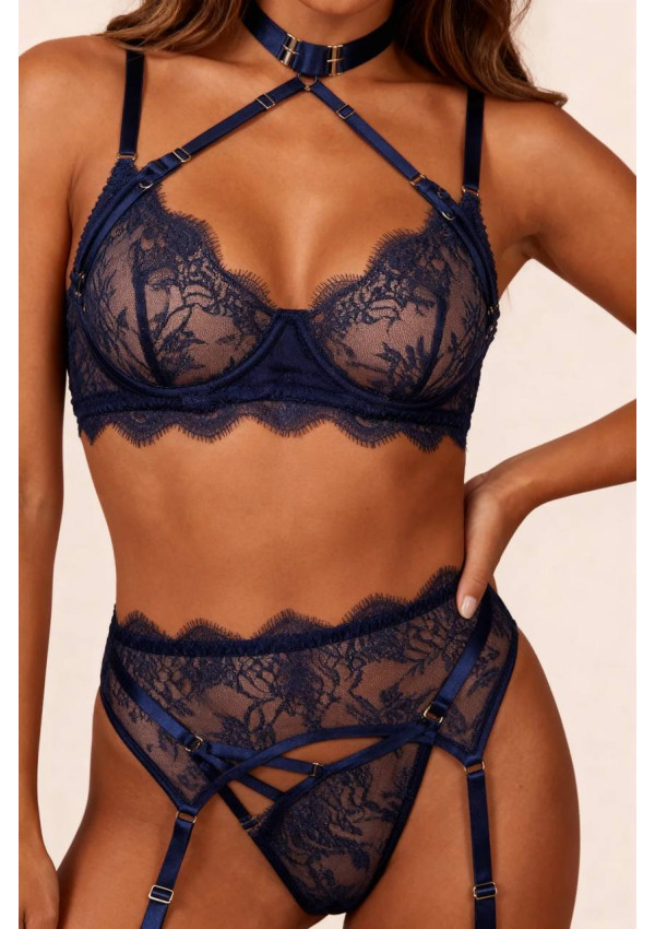 Apatinio trikotažo komplektas Miss blue