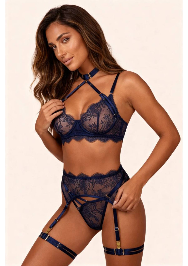 Apatinio trikotažo komplektas Miss blue